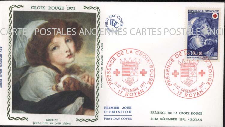Cartes postales anciennes > CARTES POSTALES > carte postale ancienne > cartes-postales-ancienne.com France Premier jour