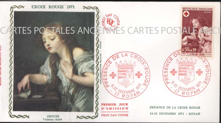 Cartes postales anciennes > CARTES POSTALES > carte postale ancienne > cartes-postales-ancienne.com France Premier jour