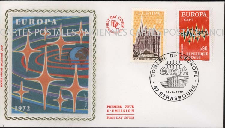 Cartes postales anciennes > CARTES POSTALES > carte postale ancienne > cartes-postales-ancienne.com France Premier jour