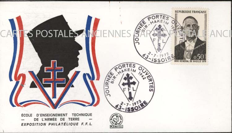 Cartes postales anciennes > CARTES POSTALES > carte postale ancienne > cartes-postales-ancienne.com France Premier jour