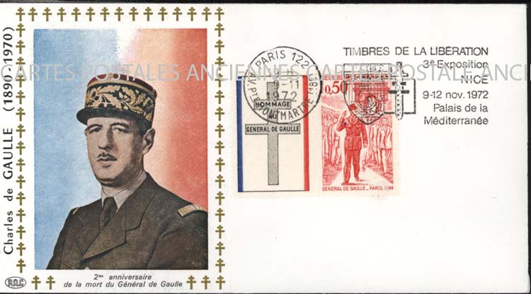 Cartes postales anciennes > CARTES POSTALES > carte postale ancienne > cartes-postales-ancienne.com France Premier jour