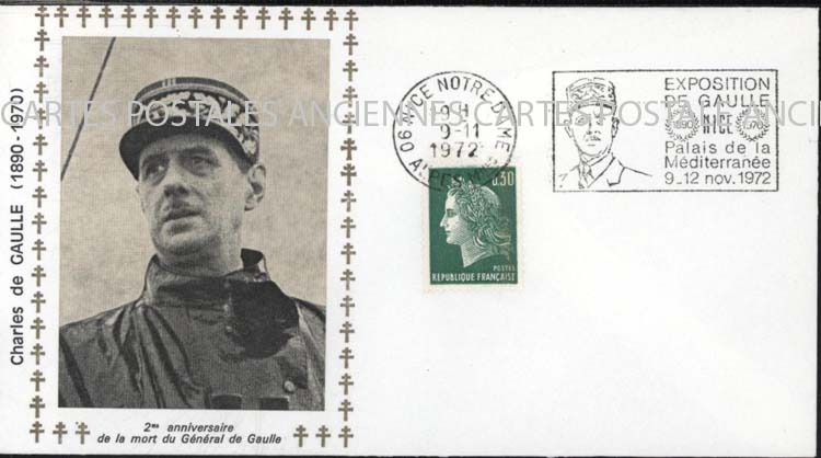 Cartes postales anciennes > CARTES POSTALES > carte postale ancienne > cartes-postales-ancienne.com France Premier jour