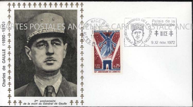 Cartes postales anciennes > CARTES POSTALES > carte postale ancienne > cartes-postales-ancienne.com France Premier jour