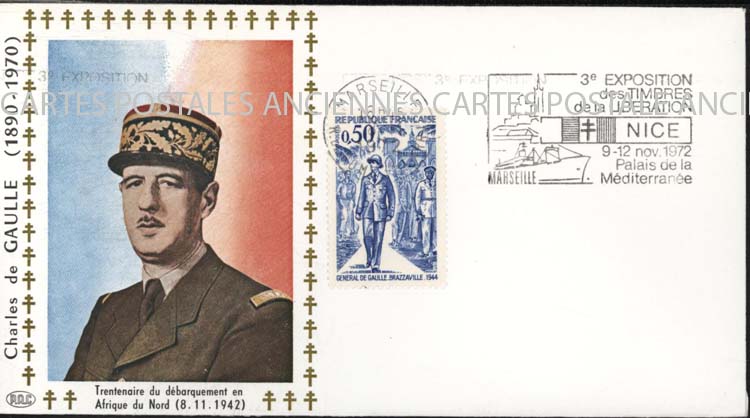 Cartes postales anciennes > CARTES POSTALES > carte postale ancienne > cartes-postales-ancienne.com France Premier jour