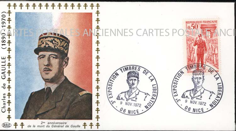 Cartes postales anciennes > CARTES POSTALES > carte postale ancienne > cartes-postales-ancienne.com France Premier jour