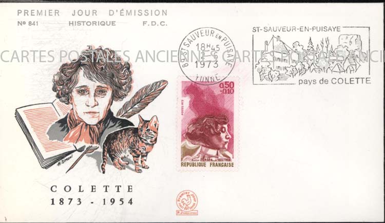 Cartes postales anciennes > CARTES POSTALES > carte postale ancienne > cartes-postales-ancienne.com France Premier jour
