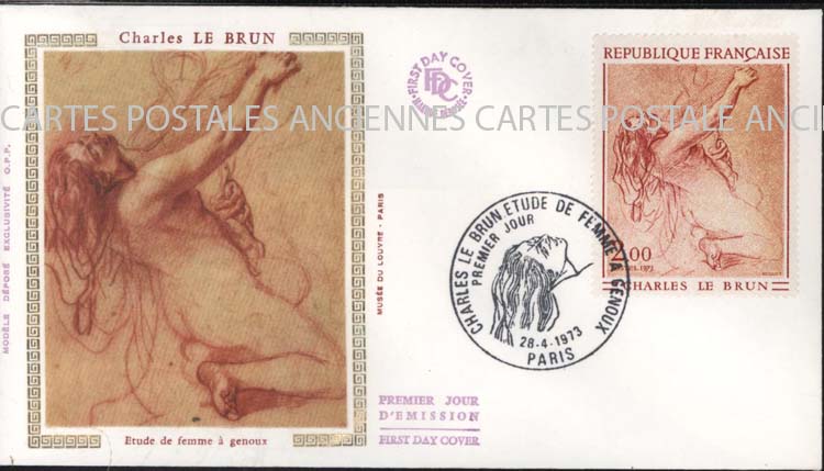 Cartes postales anciennes > CARTES POSTALES > carte postale ancienne > cartes-postales-ancienne.com France Premier jour