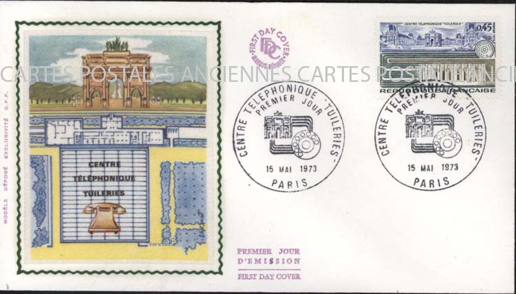 Cartes postales anciennes > CARTES POSTALES > carte postale ancienne > cartes-postales-ancienne.com France Premier jour