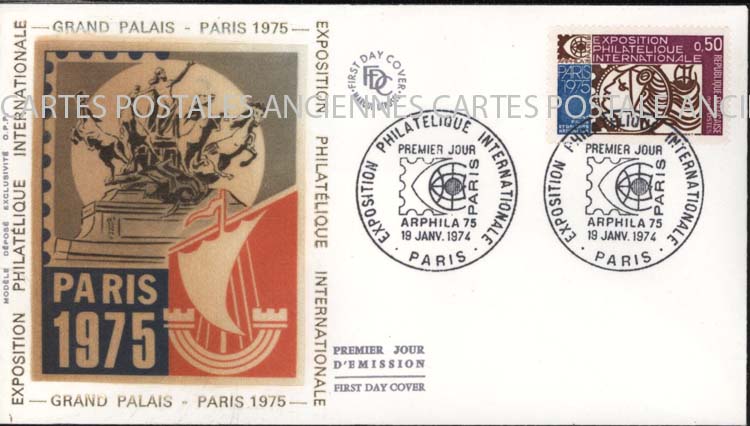 Cartes postales anciennes > CARTES POSTALES > carte postale ancienne > cartes-postales-ancienne.com France Premier jour