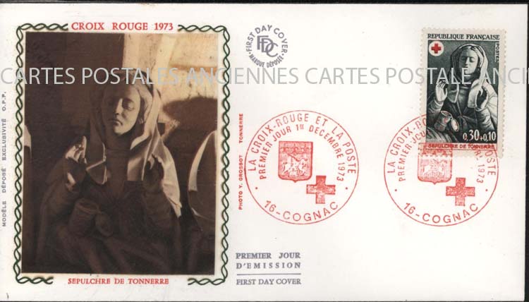 Cartes postales anciennes > CARTES POSTALES > carte postale ancienne > cartes-postales-ancienne.com France Premier jour