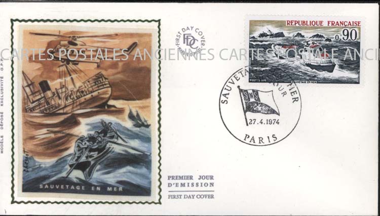 Cartes postales anciennes > CARTES POSTALES > carte postale ancienne > cartes-postales-ancienne.com France Premier jour