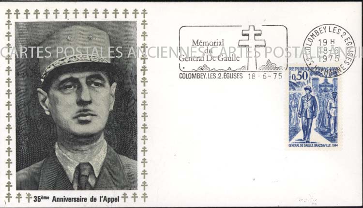 Cartes postales anciennes > CARTES POSTALES > carte postale ancienne > cartes-postales-ancienne.com France Marque postale militaire