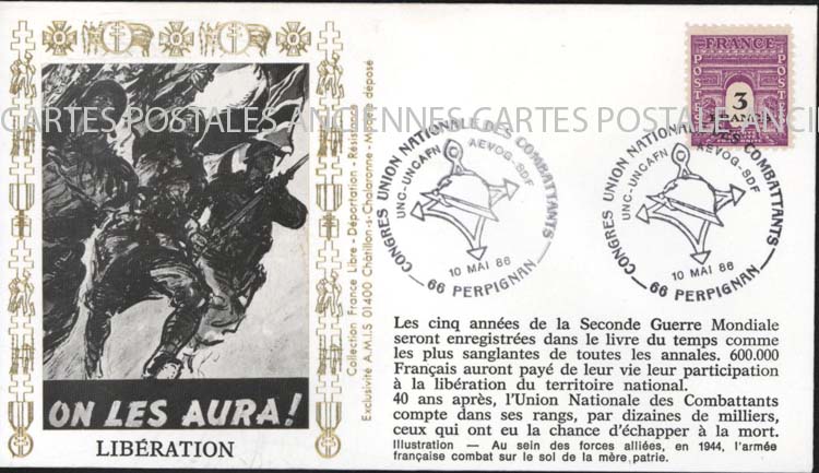 Cartes postales anciennes > CARTES POSTALES > carte postale ancienne > cartes-postales-ancienne.com France Marque postale militaire