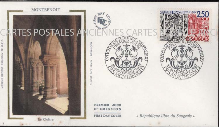 Cartes postales anciennes > CARTES POSTALES > carte postale ancienne > cartes-postales-ancienne.com France Premier jour