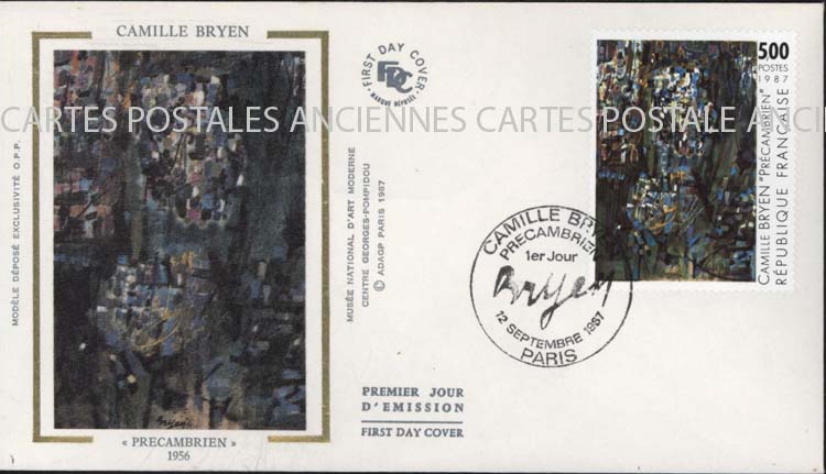Cartes postales anciennes > CARTES POSTALES > carte postale ancienne > cartes-postales-ancienne.com France Premier jour