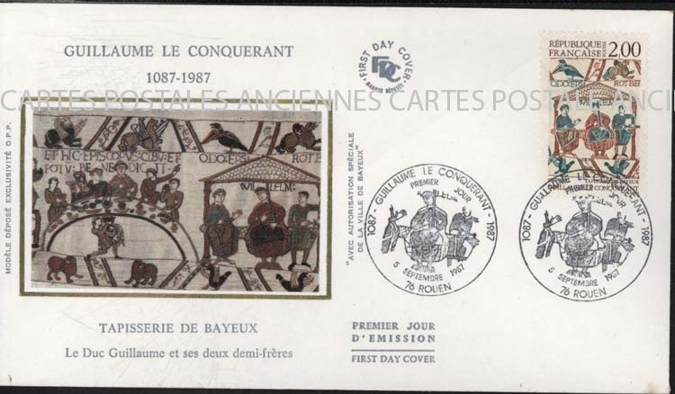 Cartes postales anciennes > CARTES POSTALES > carte postale ancienne > cartes-postales-ancienne.com France Premier jour
