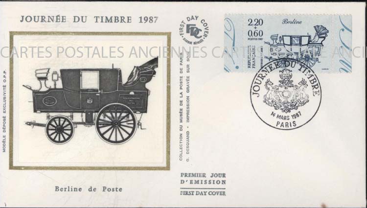 Cartes postales anciennes > CARTES POSTALES > carte postale ancienne > cartes-postales-ancienne.com France Premier jour