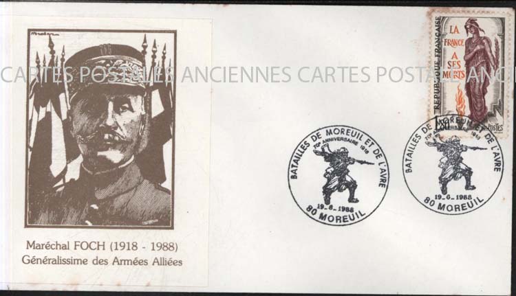 Cartes postales anciennes > CARTES POSTALES > carte postale ancienne > cartes-postales-ancienne.com France Marque postale militaire