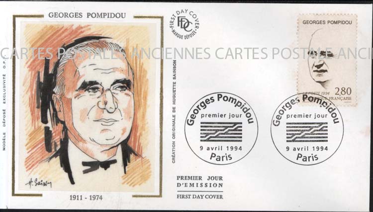 Cartes postales anciennes > CARTES POSTALES > carte postale ancienne > cartes-postales-ancienne.com France Premier jour