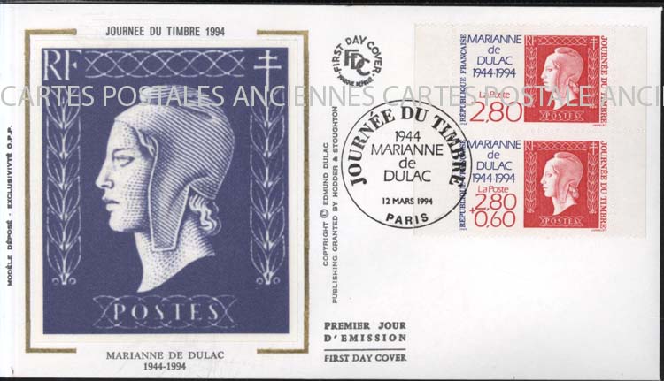 Cartes postales anciennes > CARTES POSTALES > carte postale ancienne > cartes-postales-ancienne.com France Premier jour