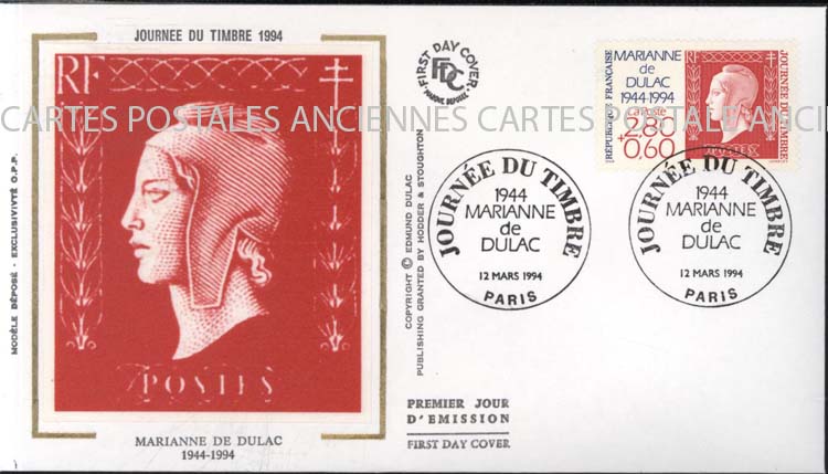 Cartes postales anciennes > CARTES POSTALES > carte postale ancienne > cartes-postales-ancienne.com France Premier jour
