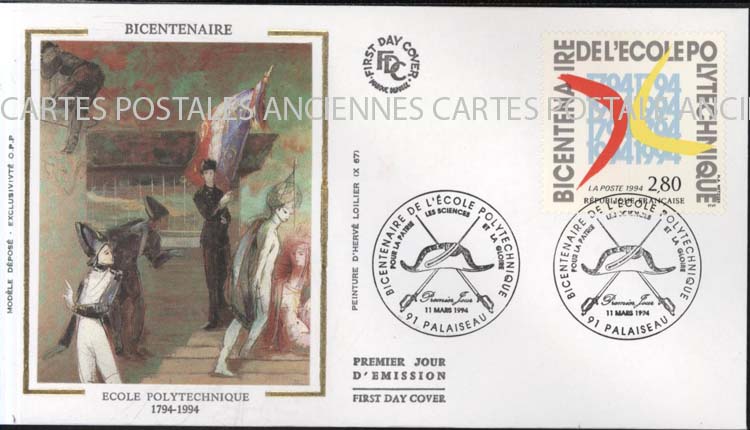 Cartes postales anciennes > CARTES POSTALES > carte postale ancienne > cartes-postales-ancienne.com France Premier jour