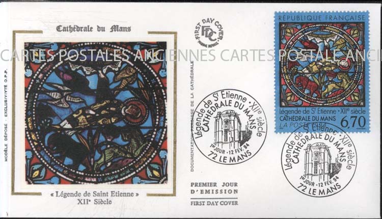 Cartes postales anciennes > CARTES POSTALES > carte postale ancienne > cartes-postales-ancienne.com France Premier jour