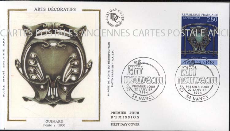 Cartes postales anciennes > CARTES POSTALES > carte postale ancienne > cartes-postales-ancienne.com France Premier jour