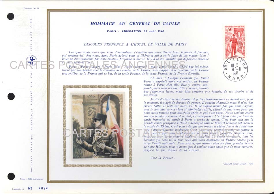First day postage stamps