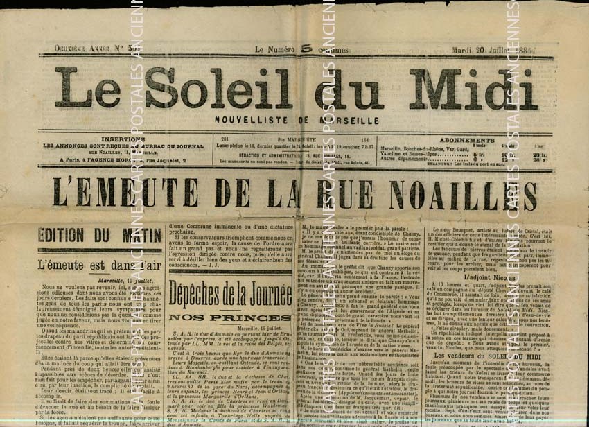 Le soleil du midi
