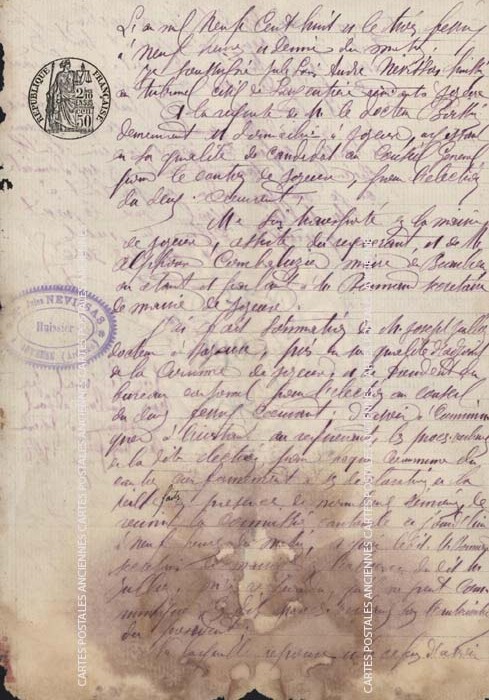 Cartes postales anciennes > CARTES POSTALES > carte postale ancienne > cartes-postales-ancienne.com Lettres journaux actes plan