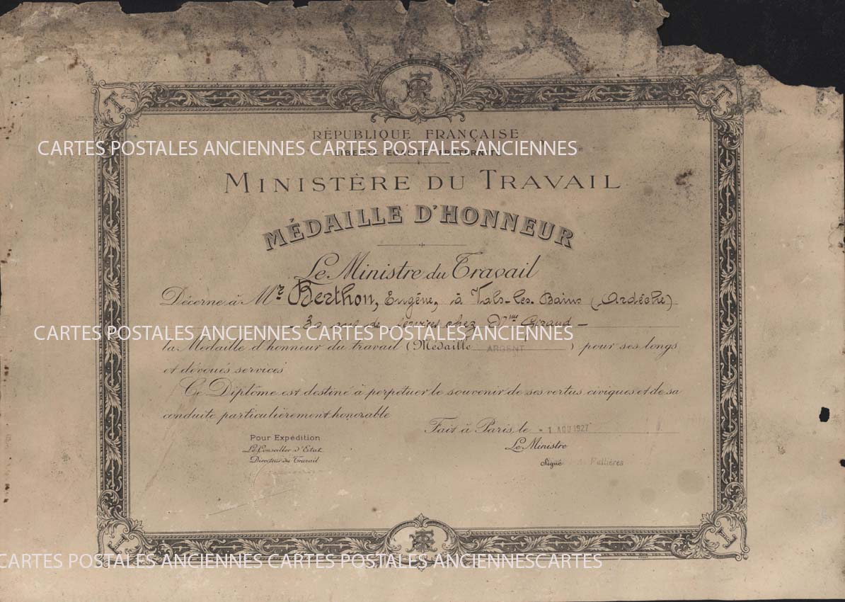 Cartes postales anciennes > CARTES POSTALES > carte postale ancienne > cartes-postales-ancienne.com Lettres journaux actes plan