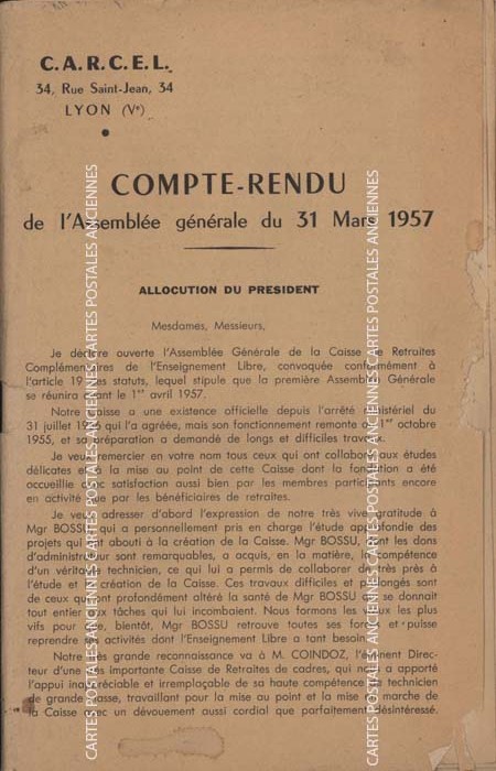 Cartes postales anciennes > CARTES POSTALES > carte postale ancienne > cartes-postales-ancienne.com Lettres journaux actes plan