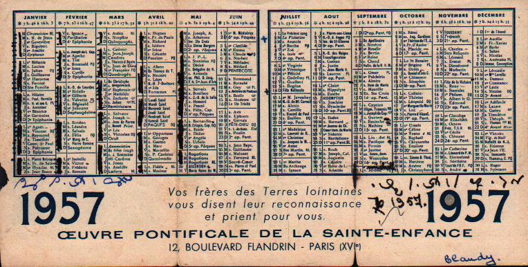 Calendar